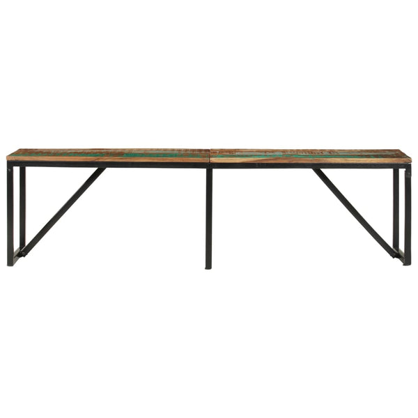 Bench 160X35x46 Cm Solid Wood Reclaimed Benches
