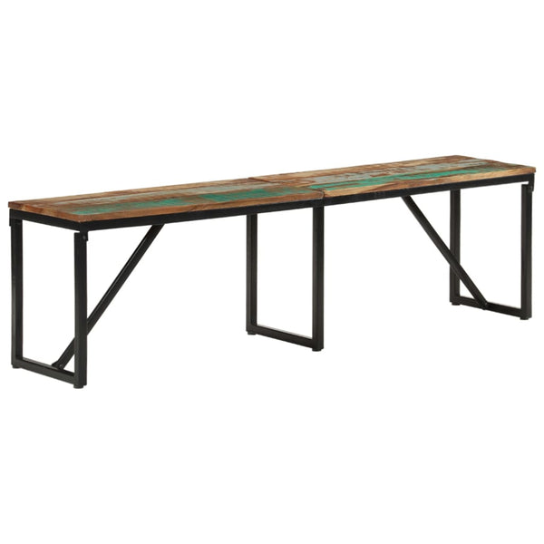 Bench 160X35x46 Cm Solid Wood Reclaimed Benches
