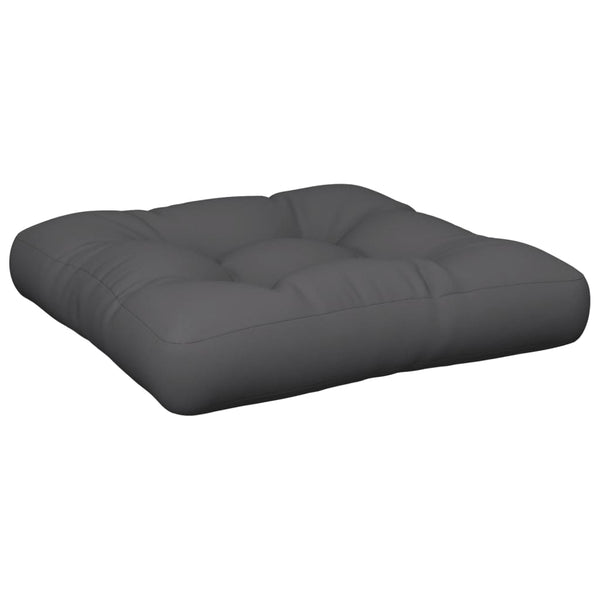 Pallet Cushion Grey 60X60x12 Cm Fabric Patio Furniture Cushions & Pads
