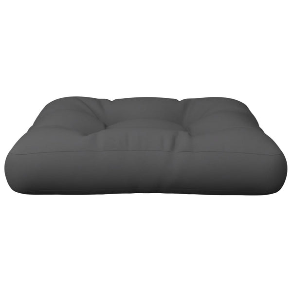 Pallet Cushion Grey 60X60x12 Cm Fabric Patio Furniture Cushions & Pads