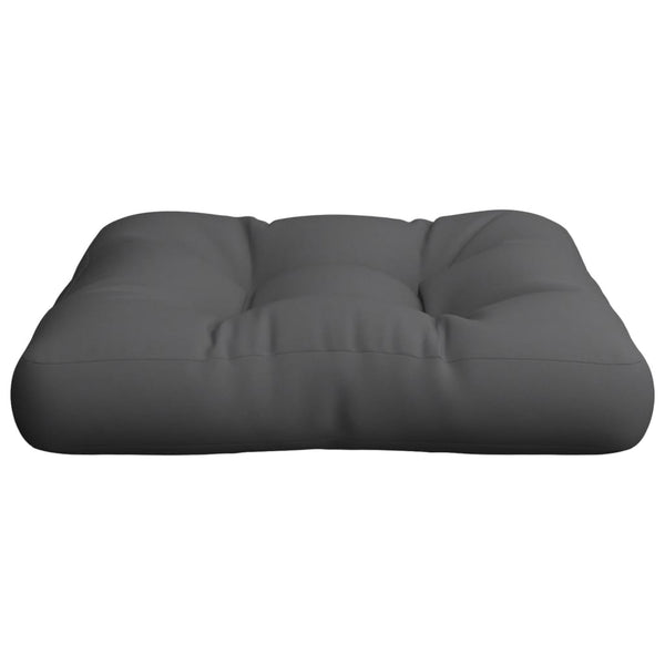 Pallet Cushion Grey 60X60x12 Cm Fabric Patio Furniture Cushions & Pads