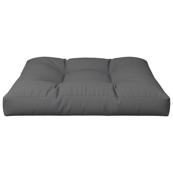 Vidaxl Pallet Cushion Anthracite 70X70x12 Cm Fabric Patio Furniture Cushions & Pads