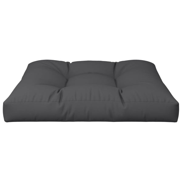 Pallet Cushion Black 70X70x12 Cm Fabric Patio Furniture Cushions & Pads