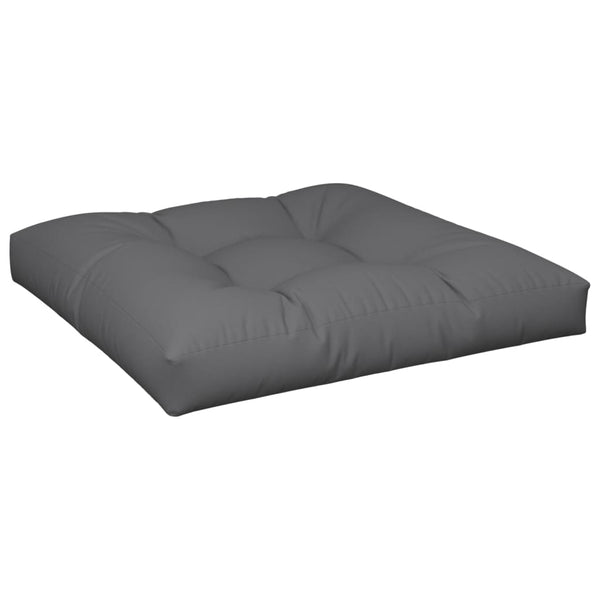Pallet Cushion Grey 80X80x12 Cm Fabric Patio Furniture Cushions & Pads