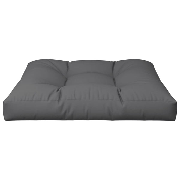 Pallet Cushion Grey 80X80x12 Cm Fabric Patio Furniture Cushions & Pads