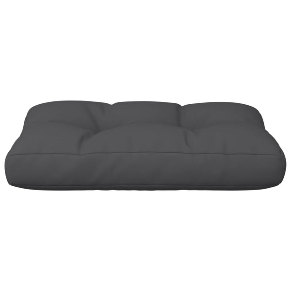 Vidaxl Pallet Cushion Black 60X40x12 Cm Fabric Patio Furniture Cushions & Pads
