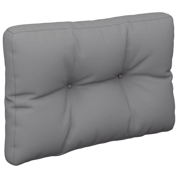 Pallet Cushions 2 Pcs Grey Fabric Patio Furniture Cushions & Pads