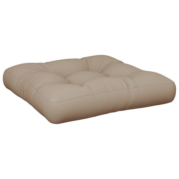 Pallet Cushions 2 Pcs Taupe Fabric Patio Furniture Cushions & Pads