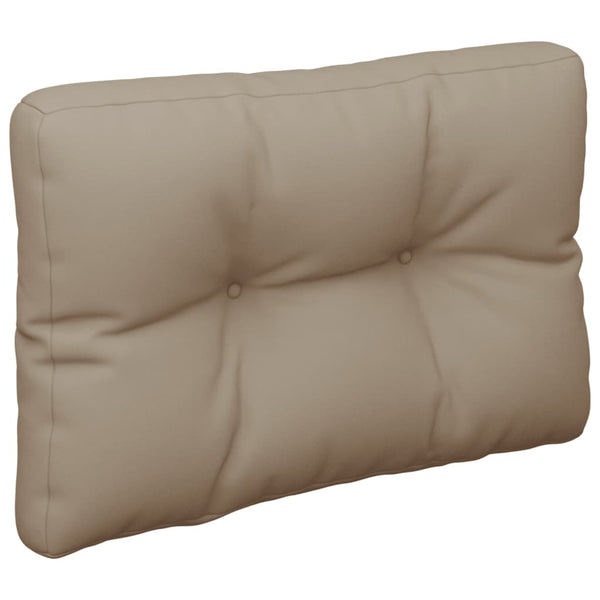 Pallet Cushions 2 Pcs Taupe Fabric Patio Furniture Cushions & Pads