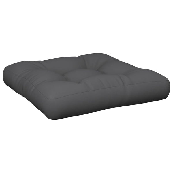 Pallet Cushions 2 Pcs Anthracite Fabric Patio Furniture Cushions & Pads