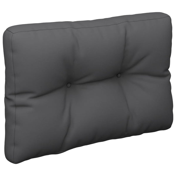 Pallet Cushions 2 Pcs Anthracite Fabric Patio Furniture Cushions & Pads