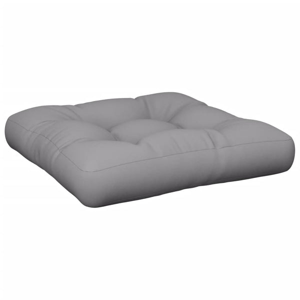 Pallet Cushions 2 Pcs Grey Fabric Patio Furniture Cushions & Pads