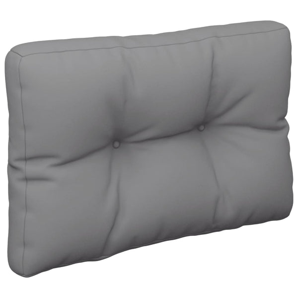 Pallet Cushions 2 Pcs Grey Fabric Patio Furniture Cushions & Pads