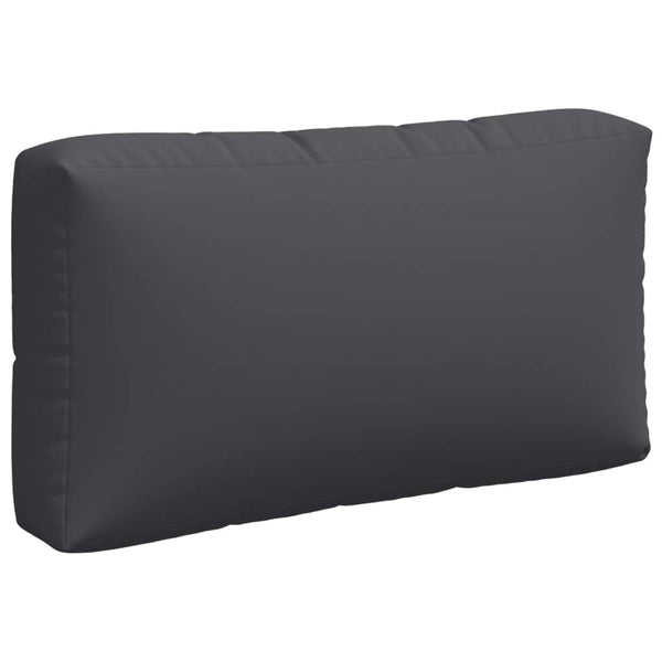 Pallet Cushions 3 Pcs Anthracite Fabric Patio Furniture Cushions & Pads