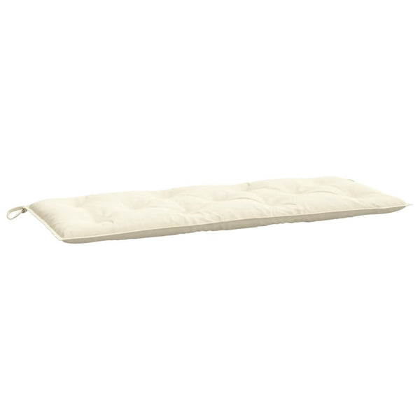 Vidaxl Garden Bench Cushion Cream 120X50x7 Cm Oxford Fabric Patio Furniture Cushions & Pads