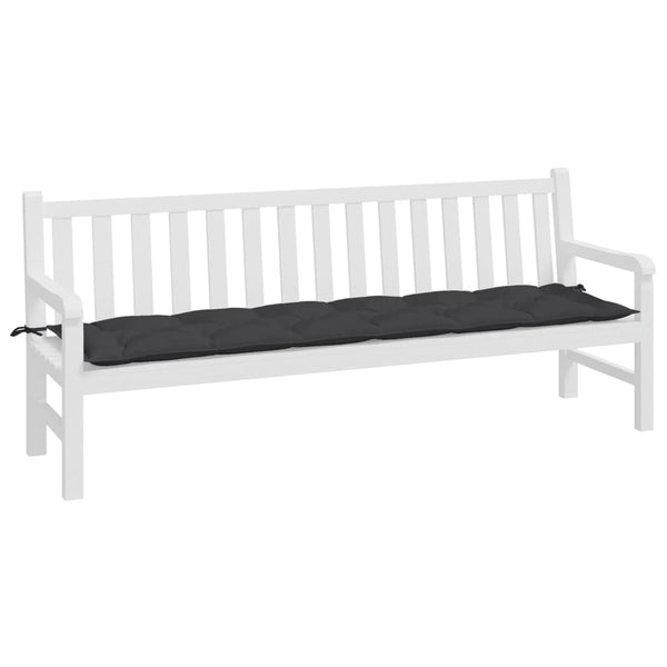 Vidaxl Garden Bench Cushion 200X50x7 Cm Oxford Fabric Patio Furniture Cushions & Pads