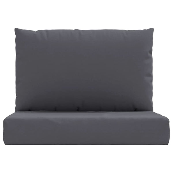 Pallet Cushions 2 Pcs Anthracite Oxford Fabric Patio Furniture Cushions & Pads