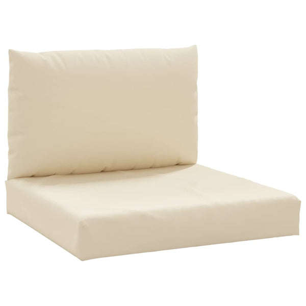 Vidaxl Pallet Cushions 2 Pcs Beige Oxford Fabric Patio Furniture Cushions & Pads