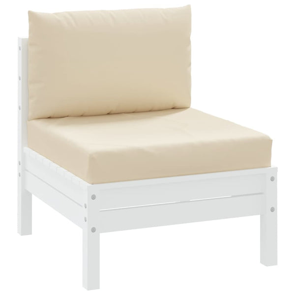 Vidaxl Pallet Cushions 2 Pcs Beige Oxford Fabric Patio Furniture Cushions & Pads