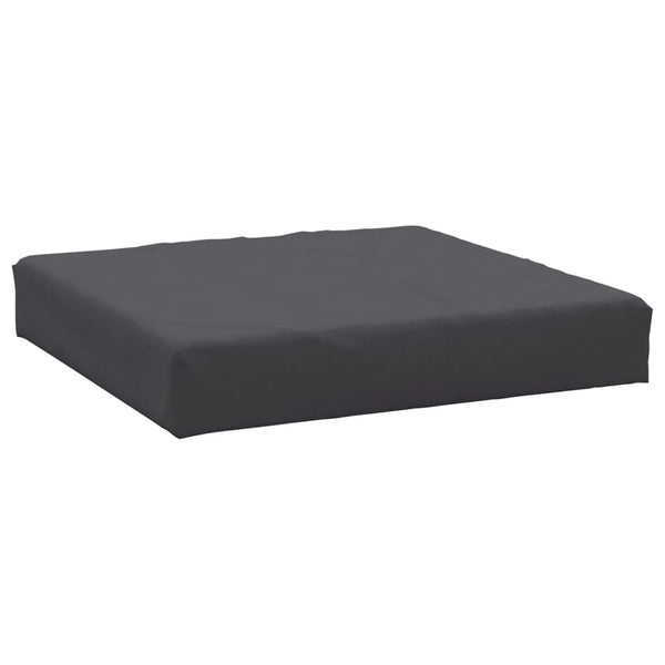 Pallet Cushion Anthracite 60X60x8 Cm Oxford Fabric Patio Furniture Cushions & Pads