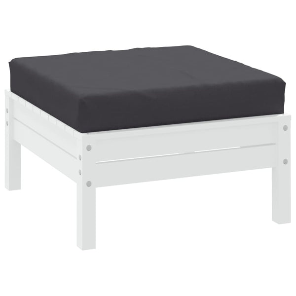 Pallet Cushion Anthracite 60X60x8 Cm Oxford Fabric Patio Furniture Cushions & Pads