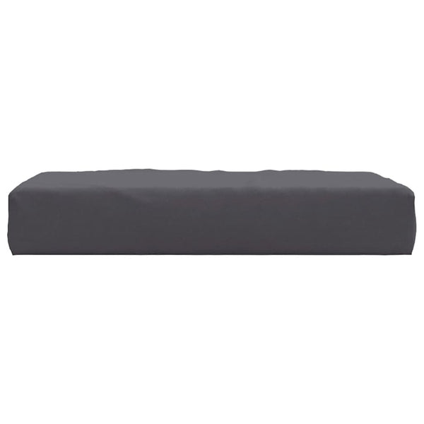 Pallet Cushion Anthracite 60X60x8 Cm Oxford Fabric Patio Furniture Cushions & Pads