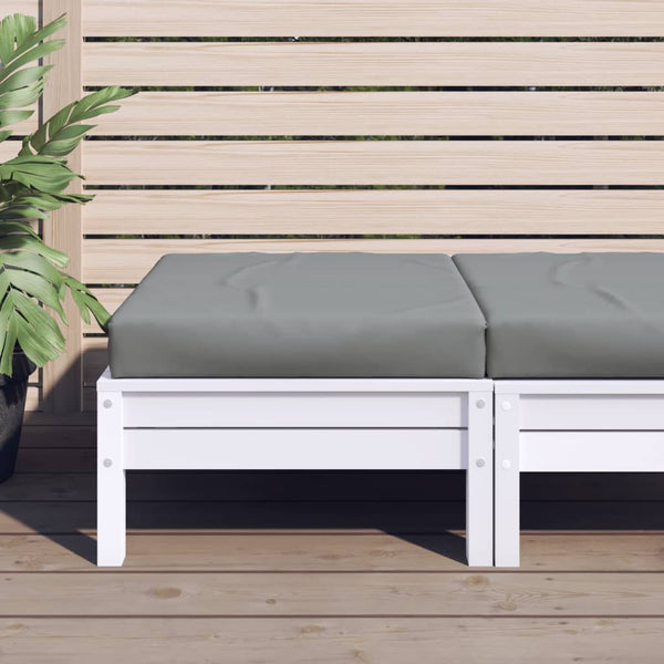 Pallet Cushion Grey 60X60x8 Cm Oxford Fabric Cushions & Decorative Pillows