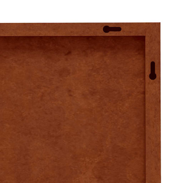 Vidaxl Garden Wall Decoration 105X55 Cm Corten Steel Bamboo Design Wall Art