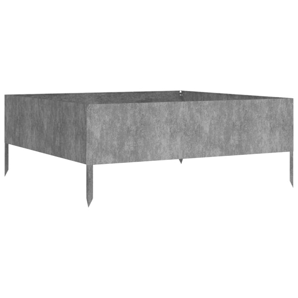 Garden Raised Bed 100X100x41 Cm Corten Steel Raised Garden Beds