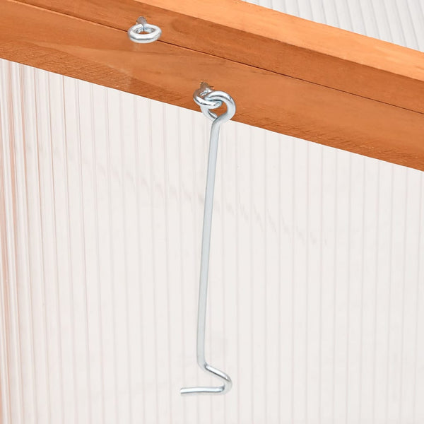 Greenhouse Orange 110X58.5X39 Cm Fir Wood Greenhouses