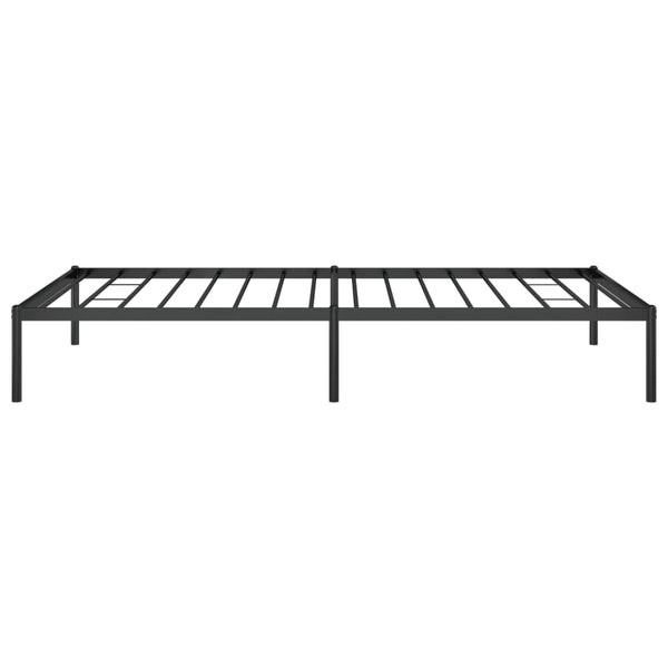 Metal Bed Frame Black 107X203 Cm Single Bed Frames