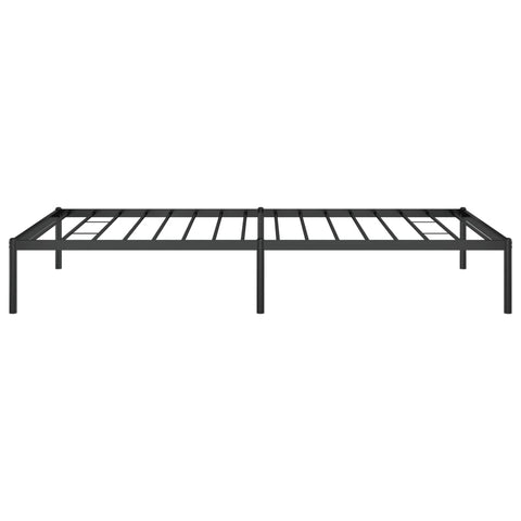 Metal Bed Frame Black 107X203 Cm Single Bed Frames
