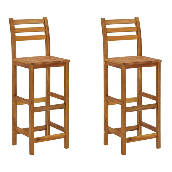 Vidaxl 3 Piece Garden Bar Set Solid Wood Acacia Other Patio & Garden Furniture