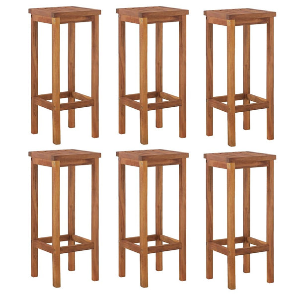 Vidaxl 7 Piece Garden Bar Set Solid Wood Acacia Other Patio & Garden Furniture