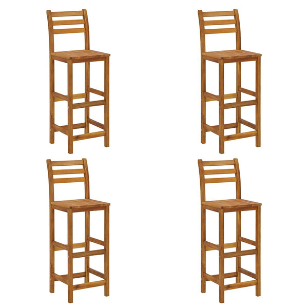 Vidaxl 5 Piece Garden Bar Set Solid Wood Acacia Other Patio & Garden Furniture
