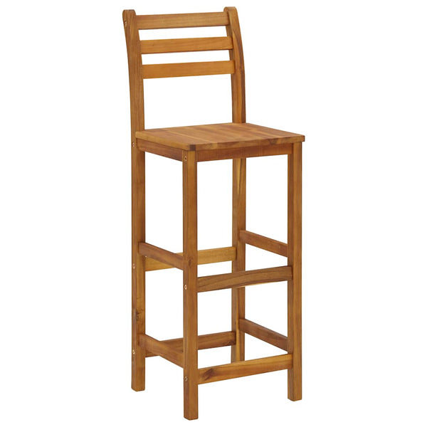 Vidaxl 5 Piece Garden Bar Set Solid Wood Acacia Other Patio & Garden Furniture