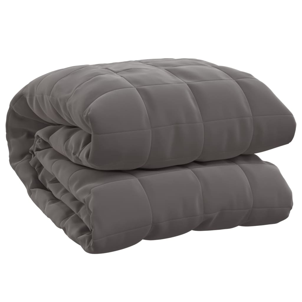 Weighted Blanket Grey 122X183 Cm 9 Kg Fabric Weighted Blankets