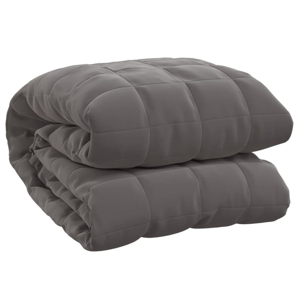 Weighted Blanket Grey 122X183 Cm 9 Kg Fabric Weighted Blankets