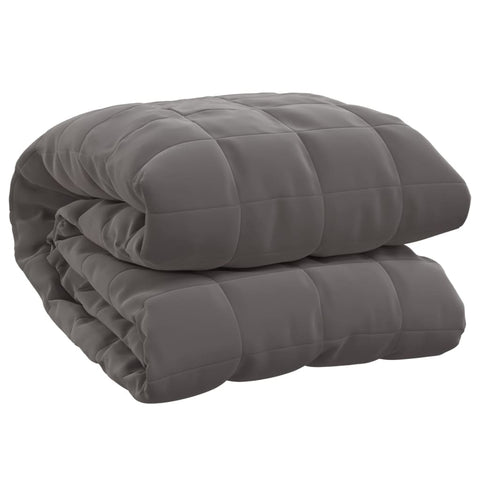 Weighted Blanket Grey 152X203 Cm 7 Kg Fabric Weighted Blankets