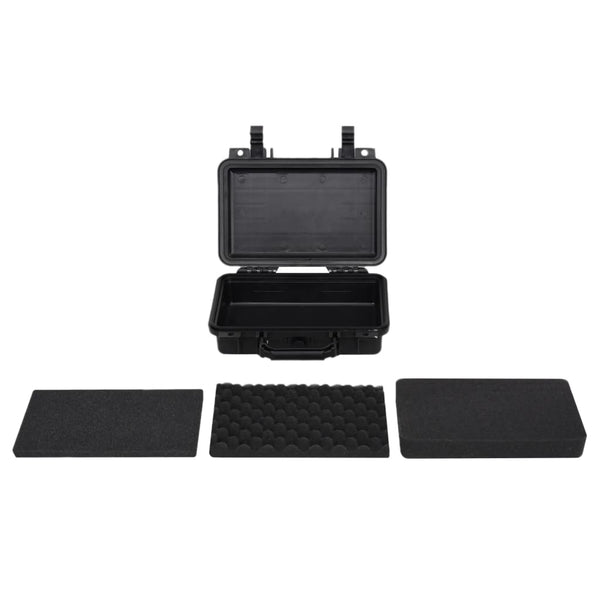 Flight Case Black 30X22x10 Cm Pp Camera Cases Bags & Covers