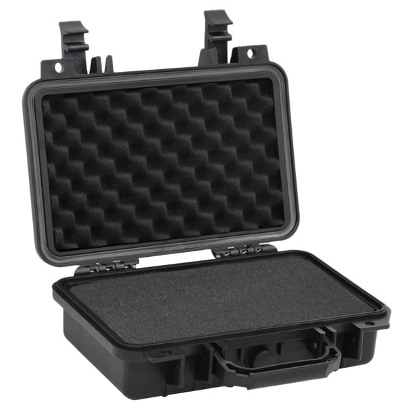 Portable Flight Case Black 30X22x10 Cm Pp