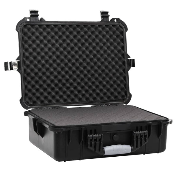 Flight Case Black 52X40x19 Cm Pp Camera Cases Bags & Covers