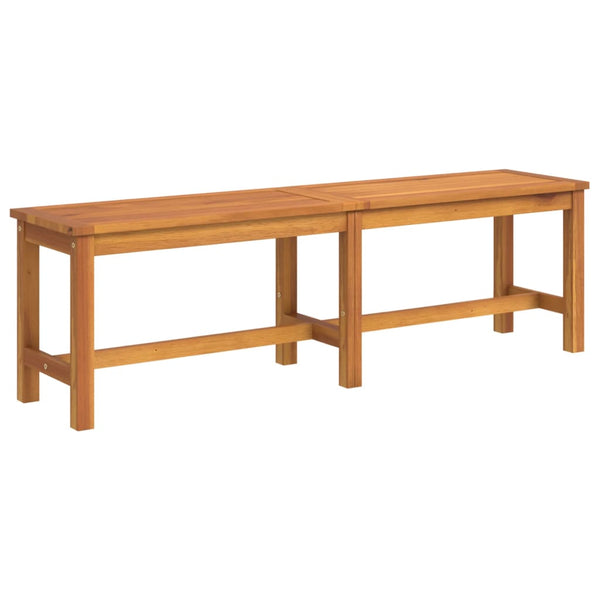 Garden Bench 150X35x45 Cm Solid Wood Acacia Patio Benches