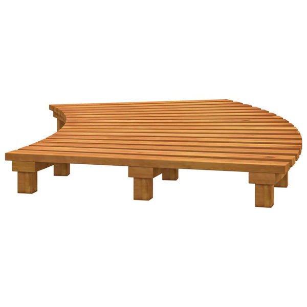 Spa Steps 2 Pcs Solid Wood Acacia Hot Tubs