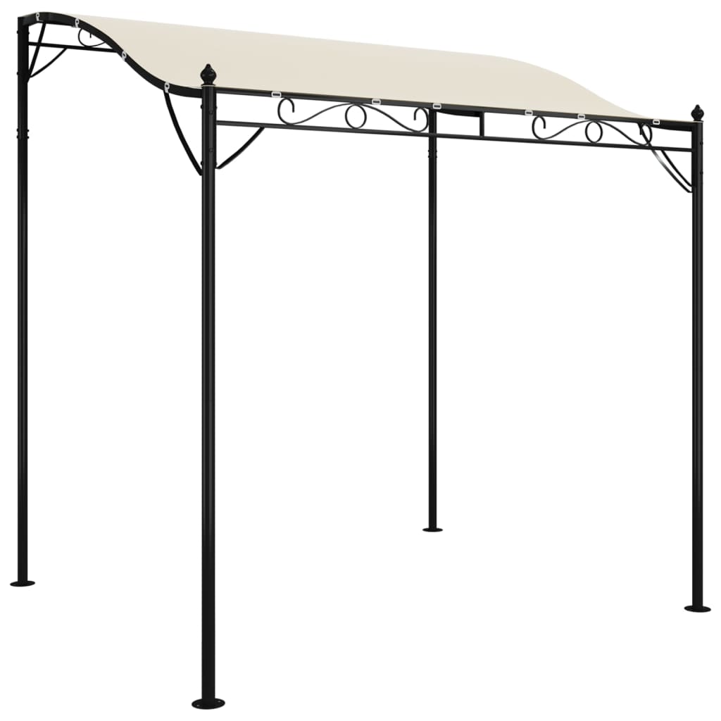 Canopy Cream 2X2.3 M 180 G/M Fabric And Steel Awning & Canopy Parts