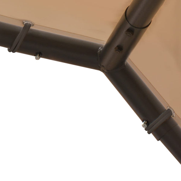 Canopy Tent Beige 4X3 M Steel And Fabric Tents