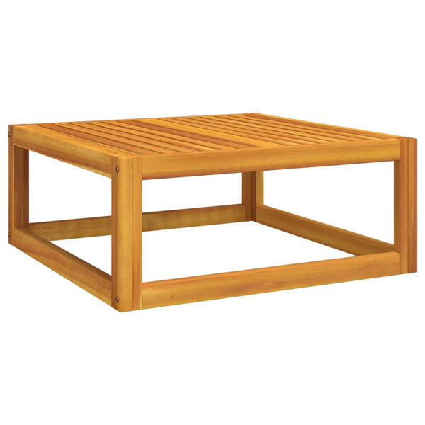 Coffee Table 68X68x29 Cm Solid Acacia Wood Coffee Tables