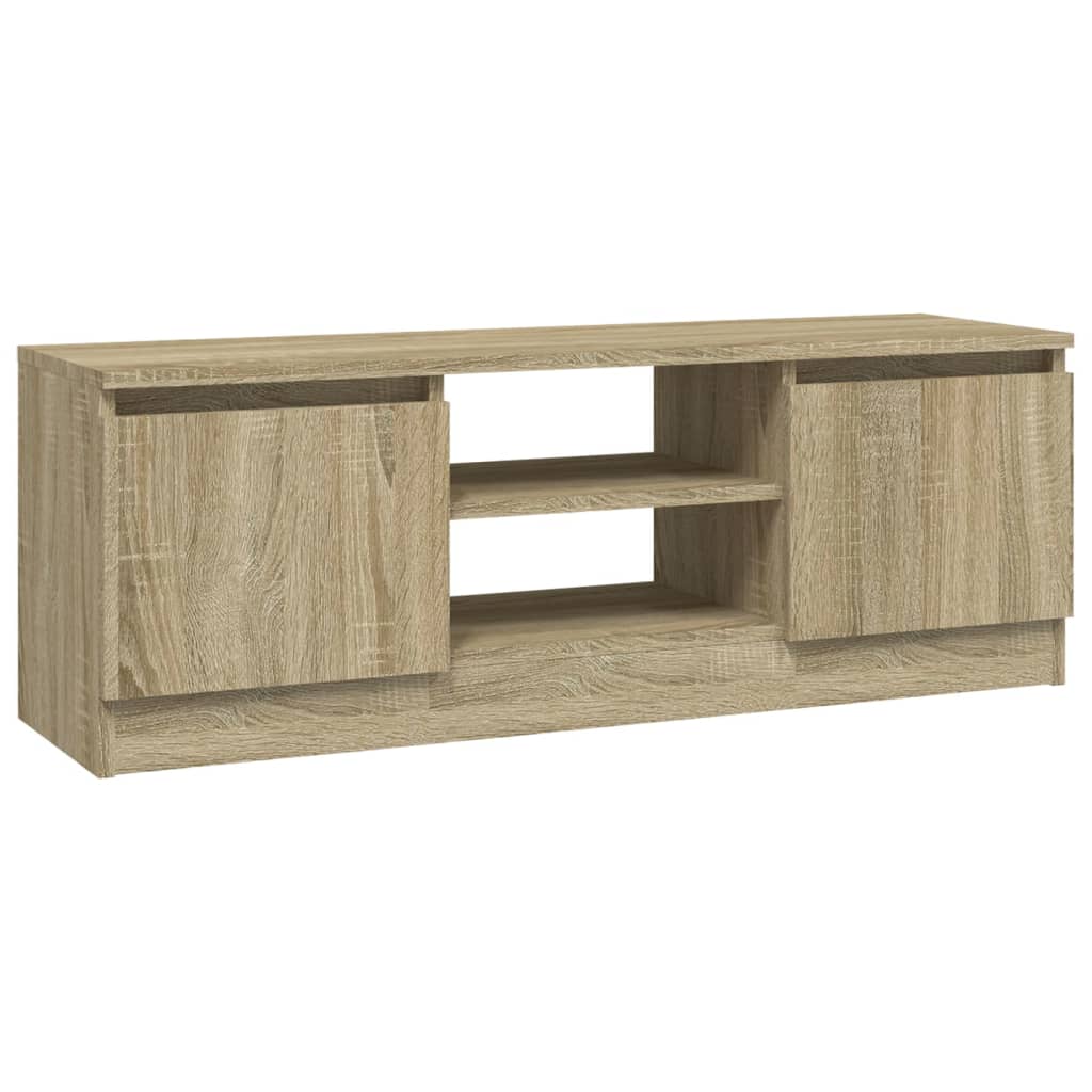 Tv Cabinet With Door Sonoma Oak 102X30x36 Cm Tv Stands & Entertainment Units