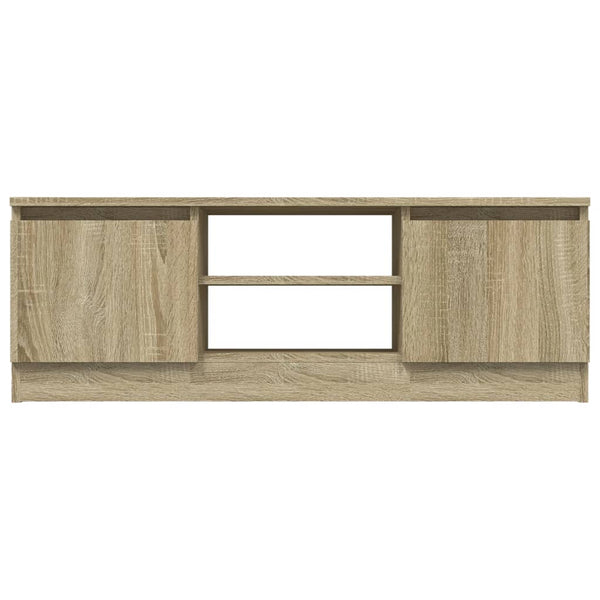 Tv Cabinet With Door Sonoma Oak 102X30x36 Cm Tv Stands & Entertainment Units