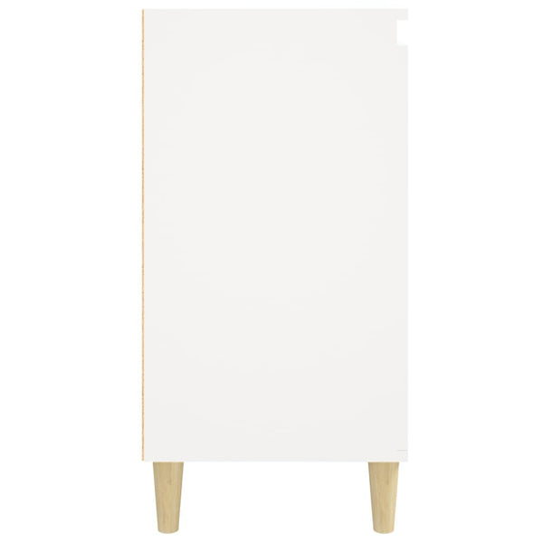 Bedside Cabinets 2 Pcs White 40X35x70 Cm Engineered Wood Bedside Tables